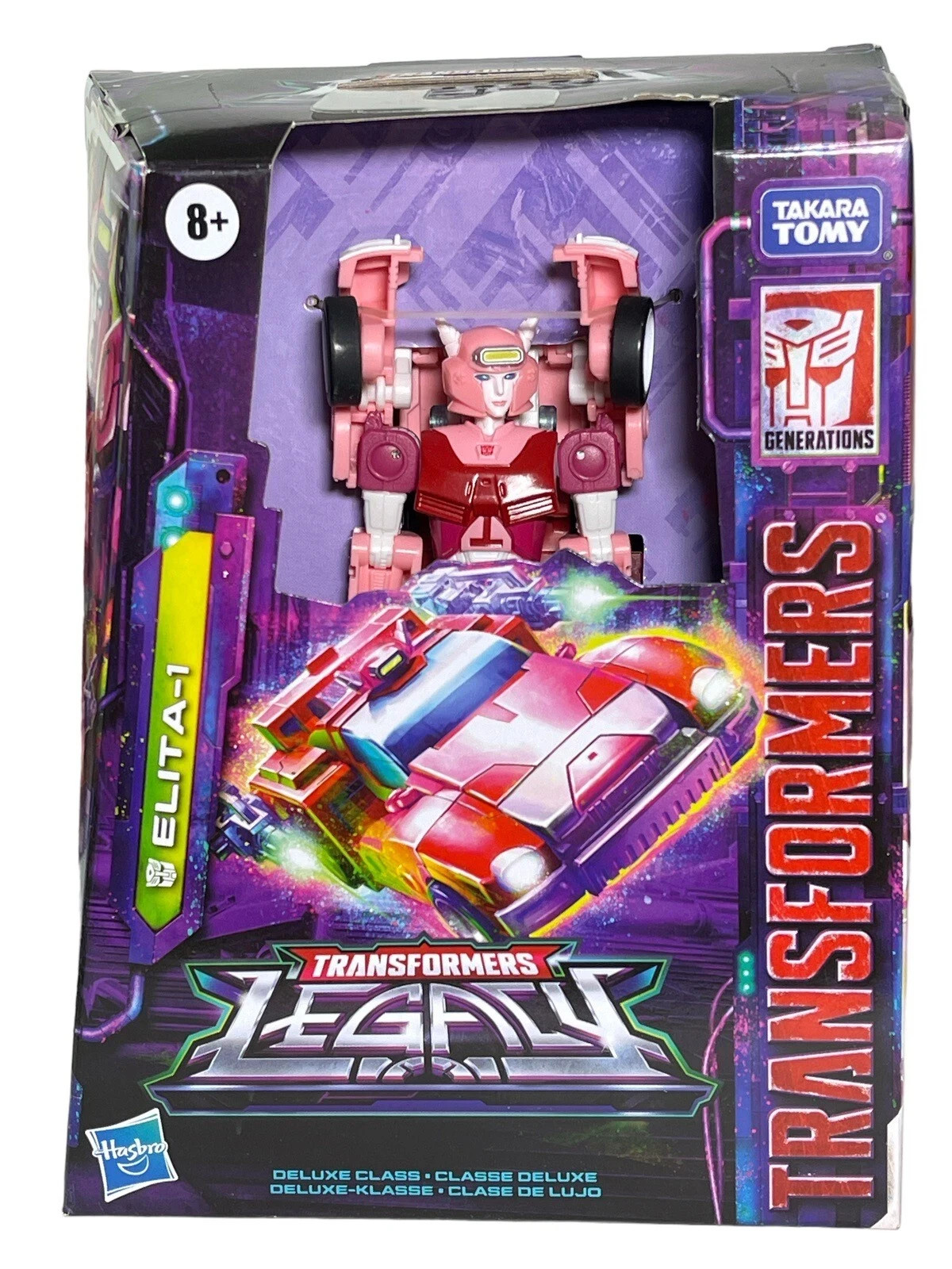 Hasbro Transformers Legacy Elita-1 Deluxe Class Generations – Factory Sealed NIB