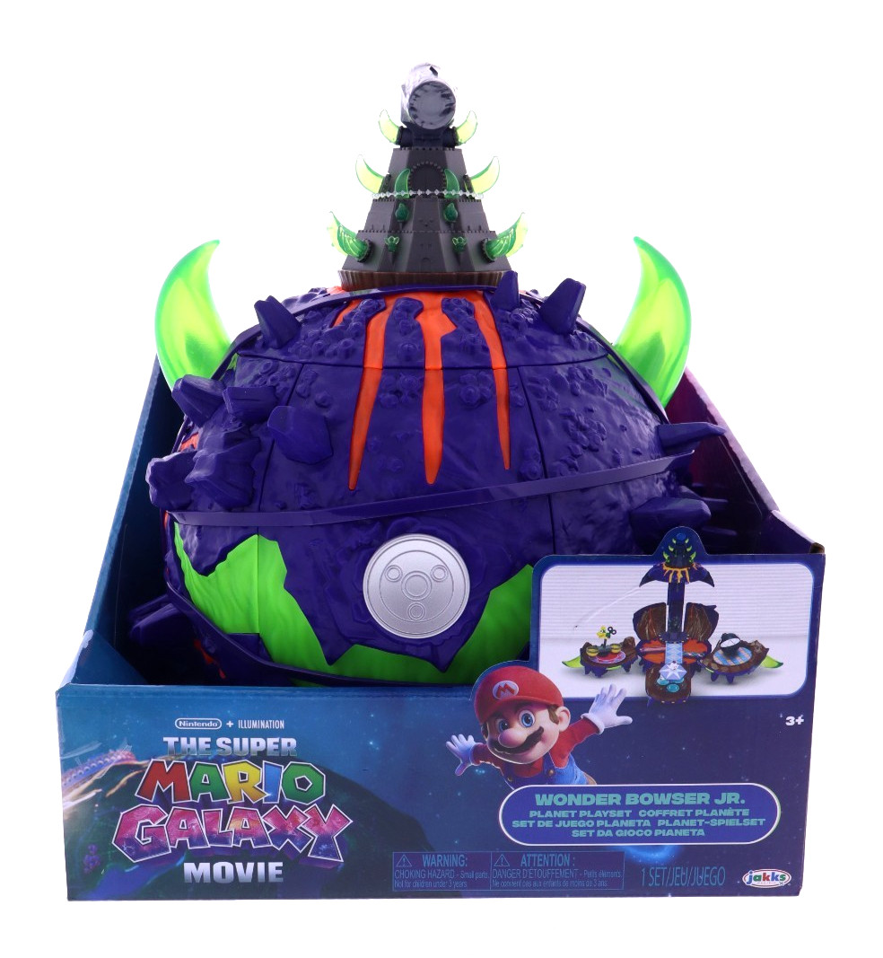 The Super Mario Galaxy Movie: Wonder Bowser Jr. – Planet Playset