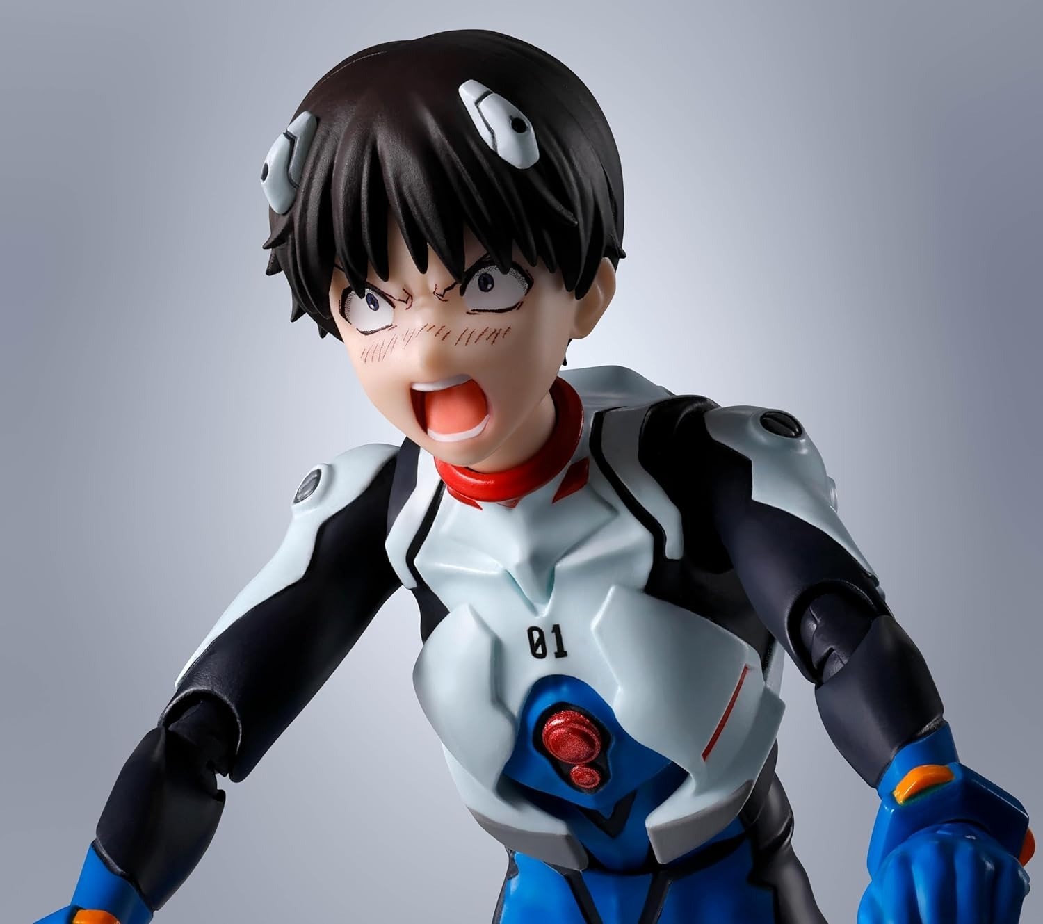 S.H.Figuarts Shinji Ikari Evangelion Series Action Figure H 5.3 inch BANDAI PSL