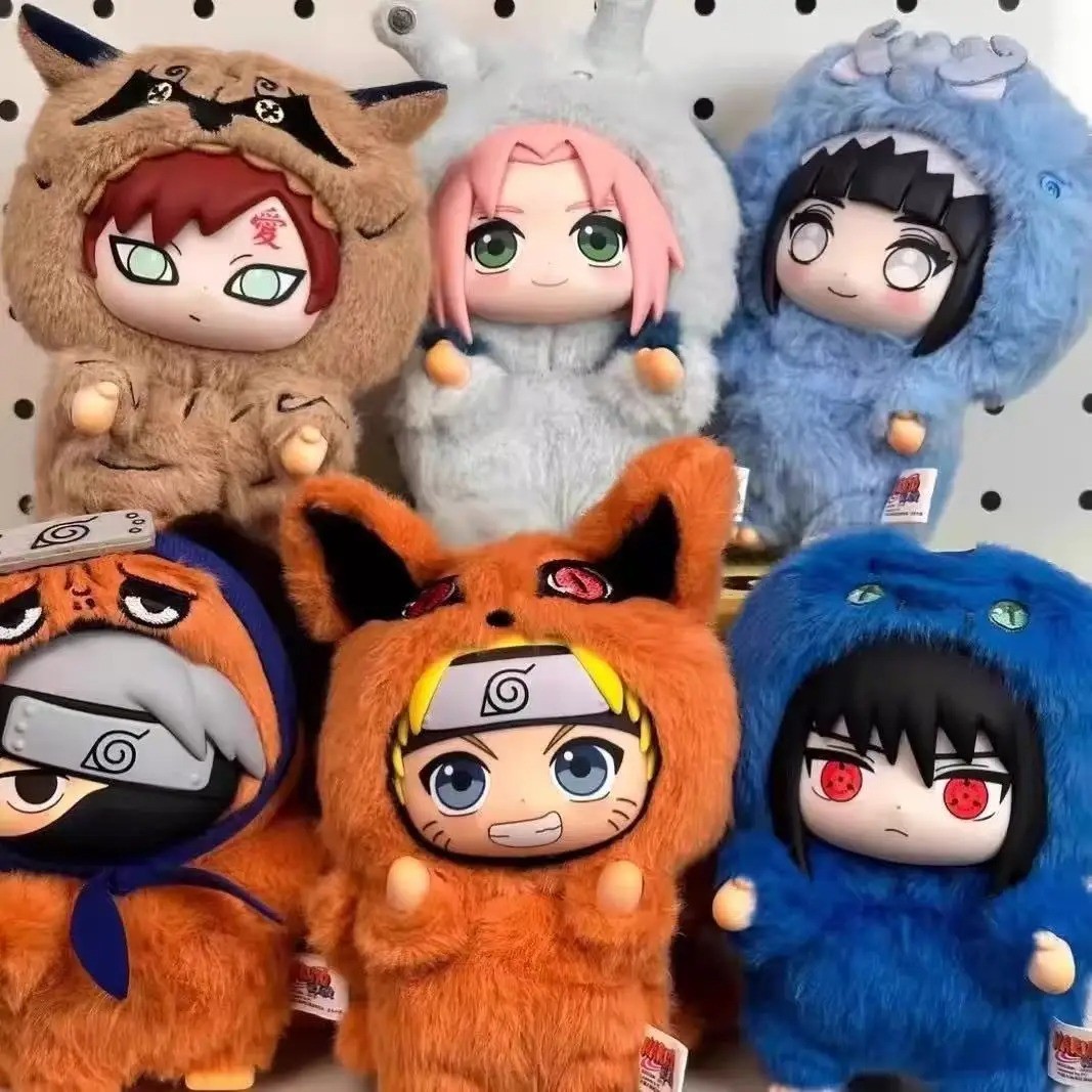 TOP TOY Naruto Beast Party Series Plush Confirmed Blind Box Figure Gift