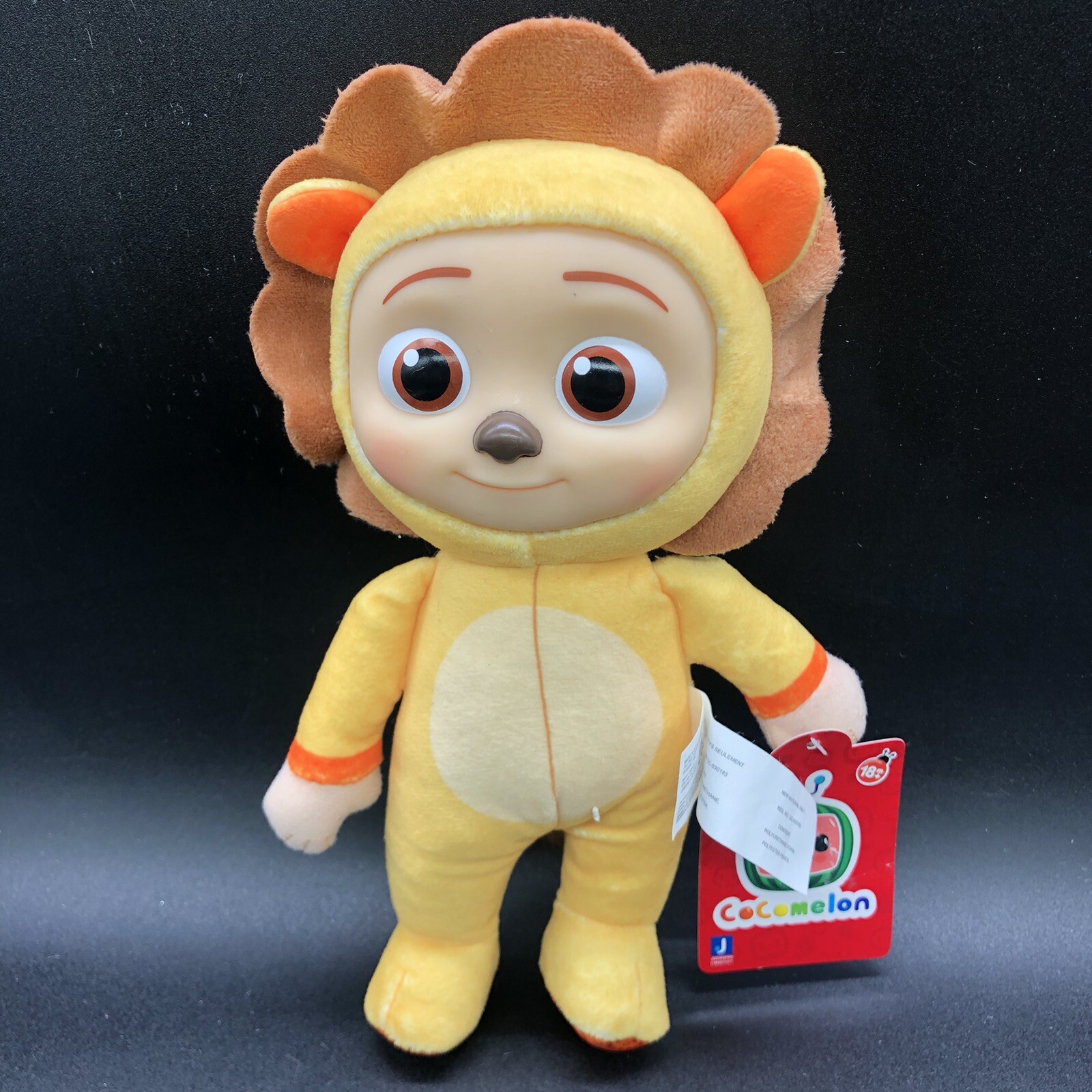 CoComelon JJ Lion Plush 8″ Little Stuffed Animal New With Tags 2021