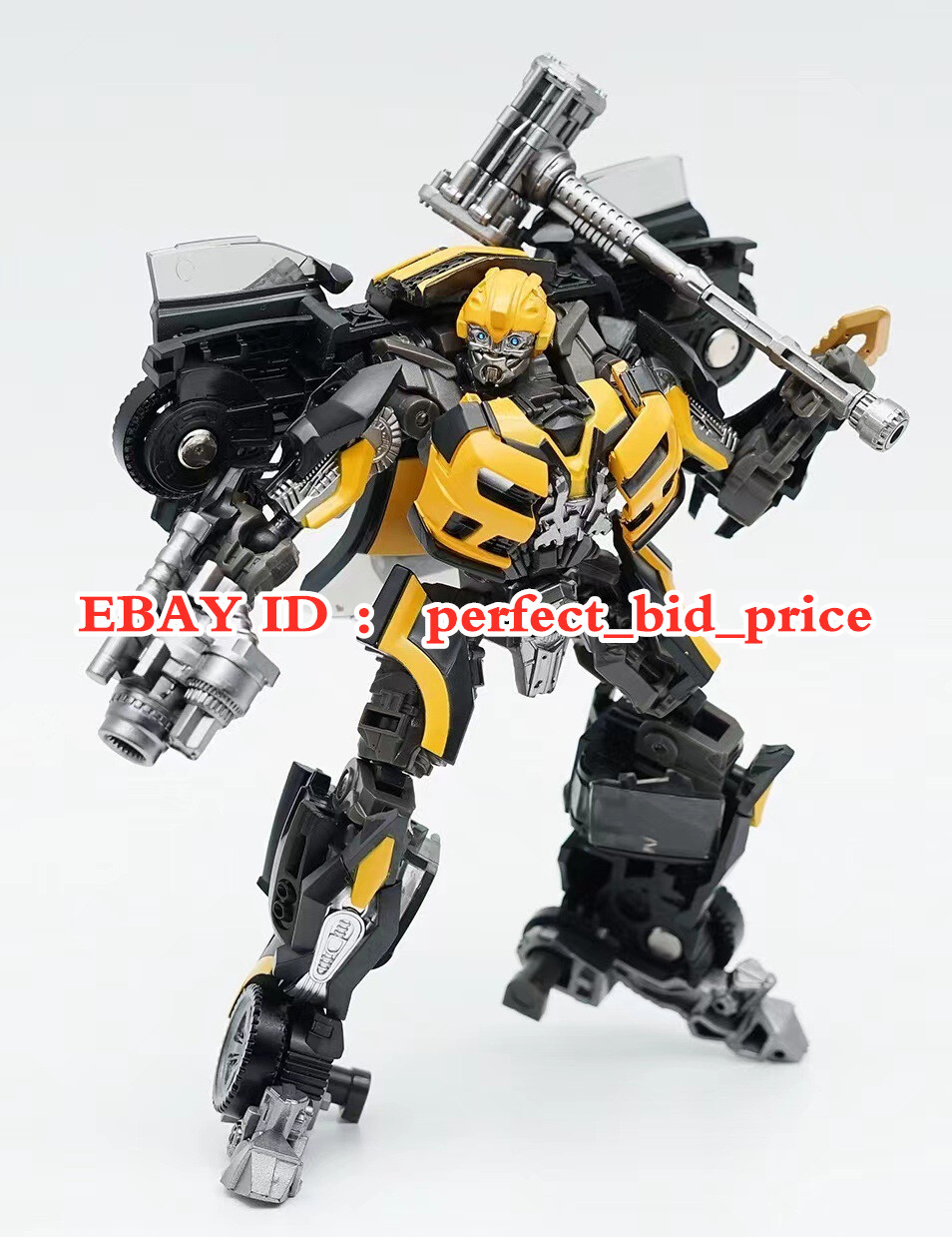 New Deformabl Bumblebee Black Autobot Knight 8803B Actions Figure Deluxe Toys