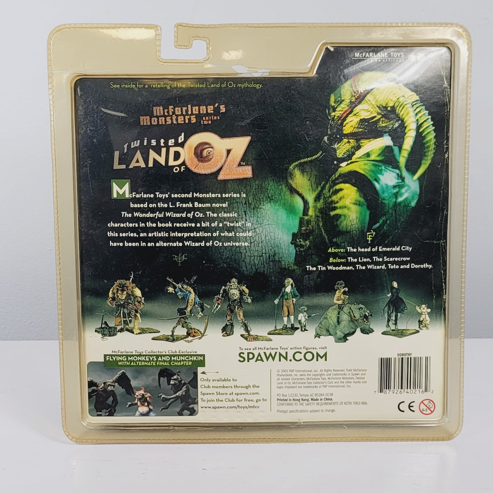 ’03 McFarlane Monsters Series 2 Twisted Land of Oz Dorothy McFarlane Toys