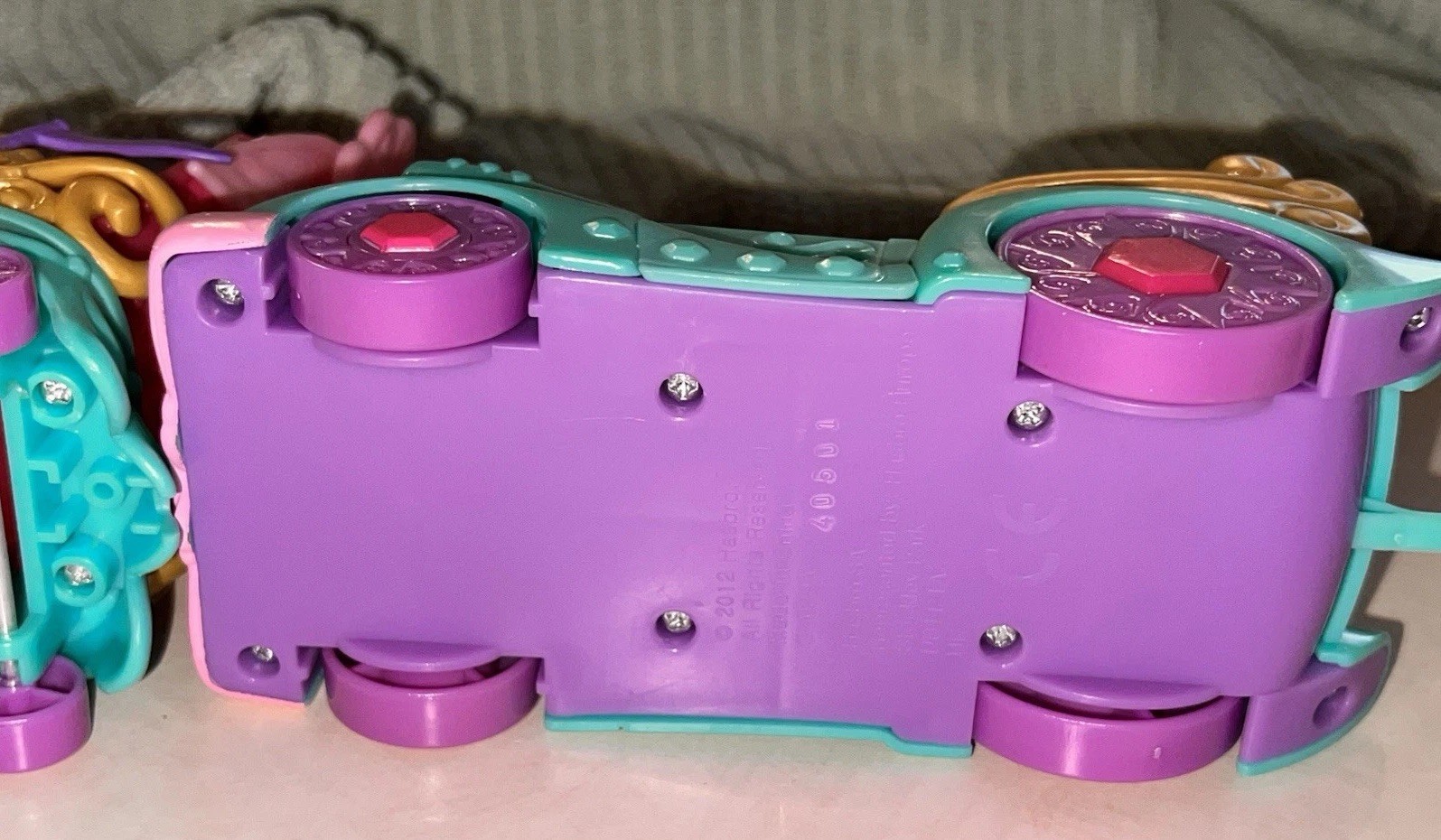MLP G4 Princess Celebration Cars Set w/Princess Twilight Sparkle,Spike,&Rarity