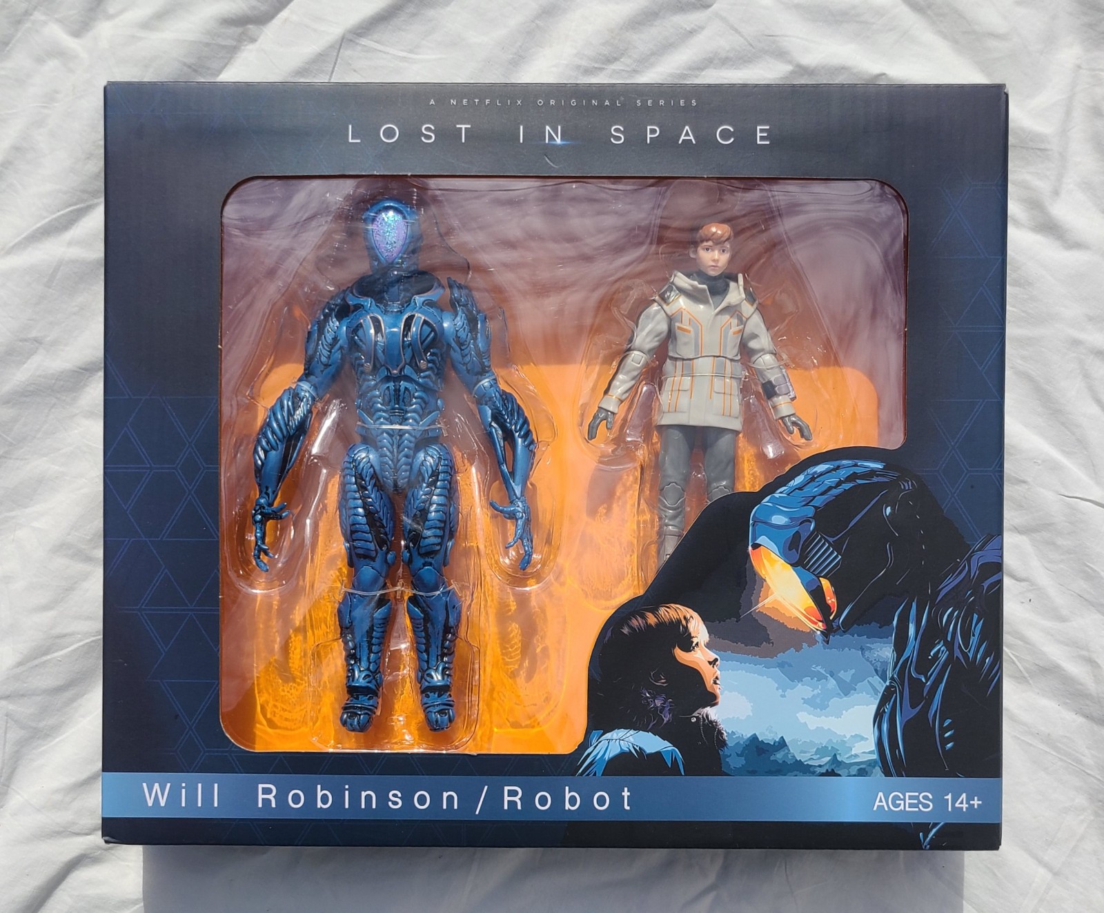 Lost in Space Will Robinson & Robot Walmart Exclusive Action Figure 2-Pack New