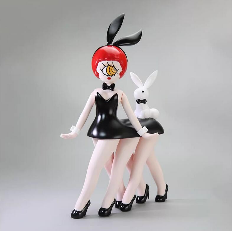 Paws Nova Bunny Girl By Abao Resin Vinyl Figure H33cm Model