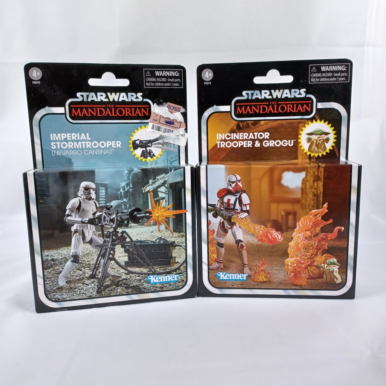 Star Wars The Mandalorian Imperial Stormtrooper Incinerator Trooper 3.75” New