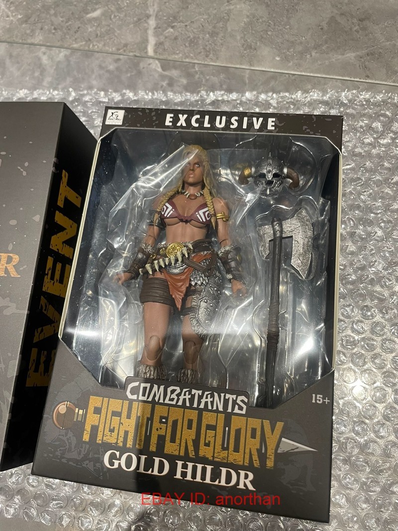 Xesray Studio Fight for Glory Combatants Exclusive Gold Hildr 1/12 Action Figure