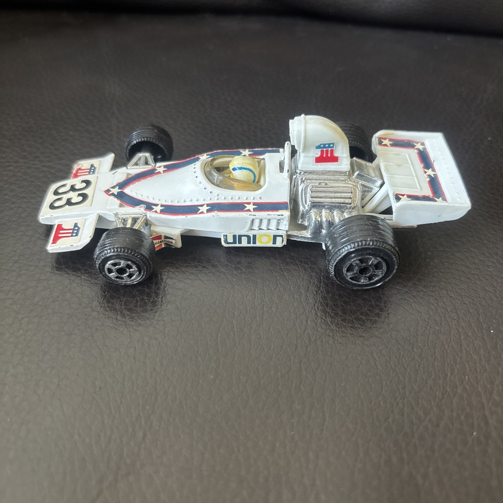IDEAL EVEL KNIEVEL FORMULA 1 RACE CAR DIE CAST TOY 1976