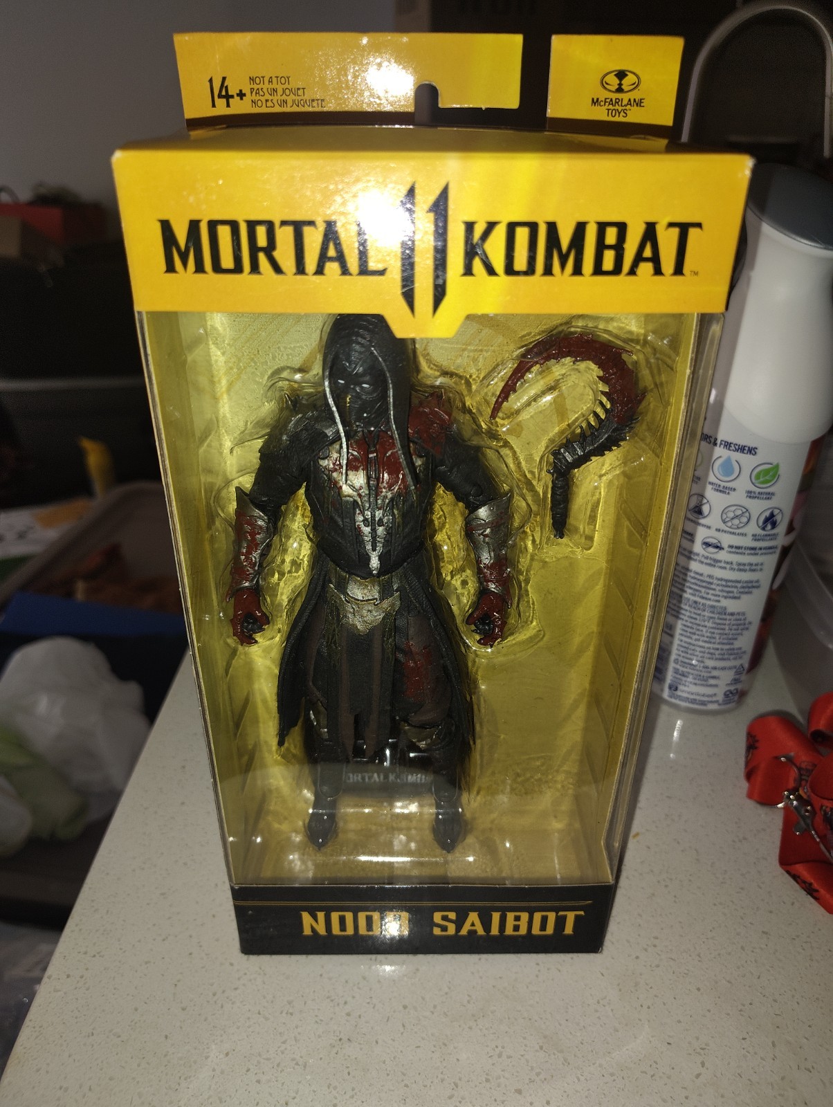 McFarlane Mortal Kombat 11 Noob Saibot Bloody Gamestop Exclusive Action Figure