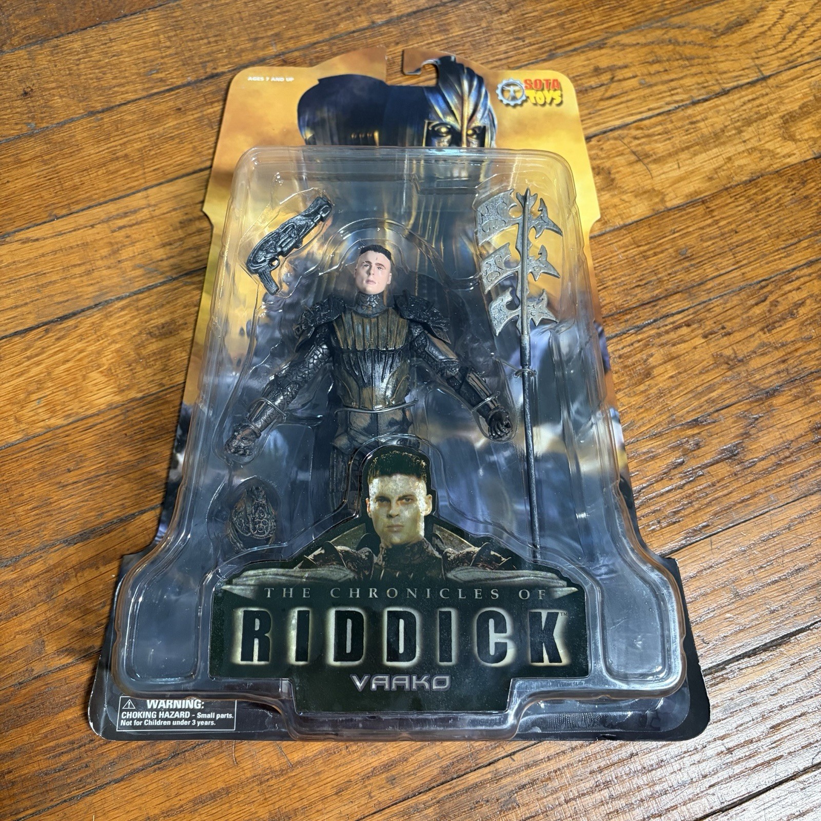 The Chronicles of Riddick Vaako 7″ Action Figure Sota Toys New In Box 2004