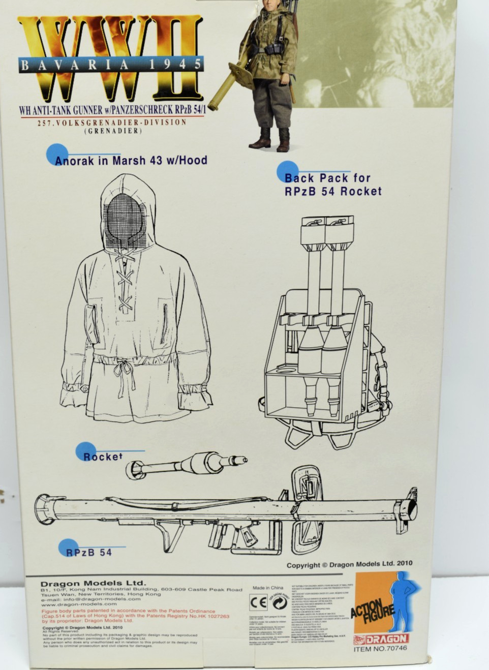1/6 Dragon Aldo Fisher And Ludwig Braus WW2 Action Figure Anti Tank Team RPzB 54