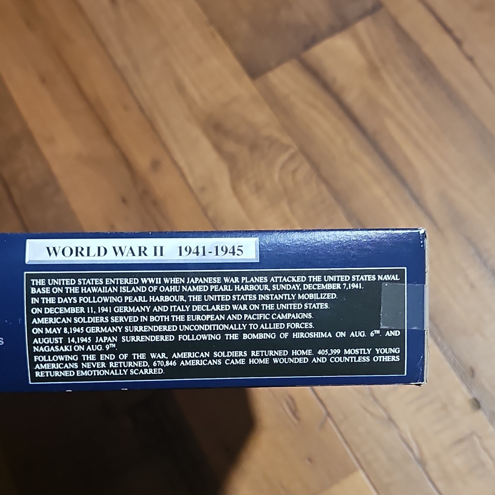 Soldiers of the World WWII 1941-1945 Medic 12in Boxed Poseable w/ Rifle