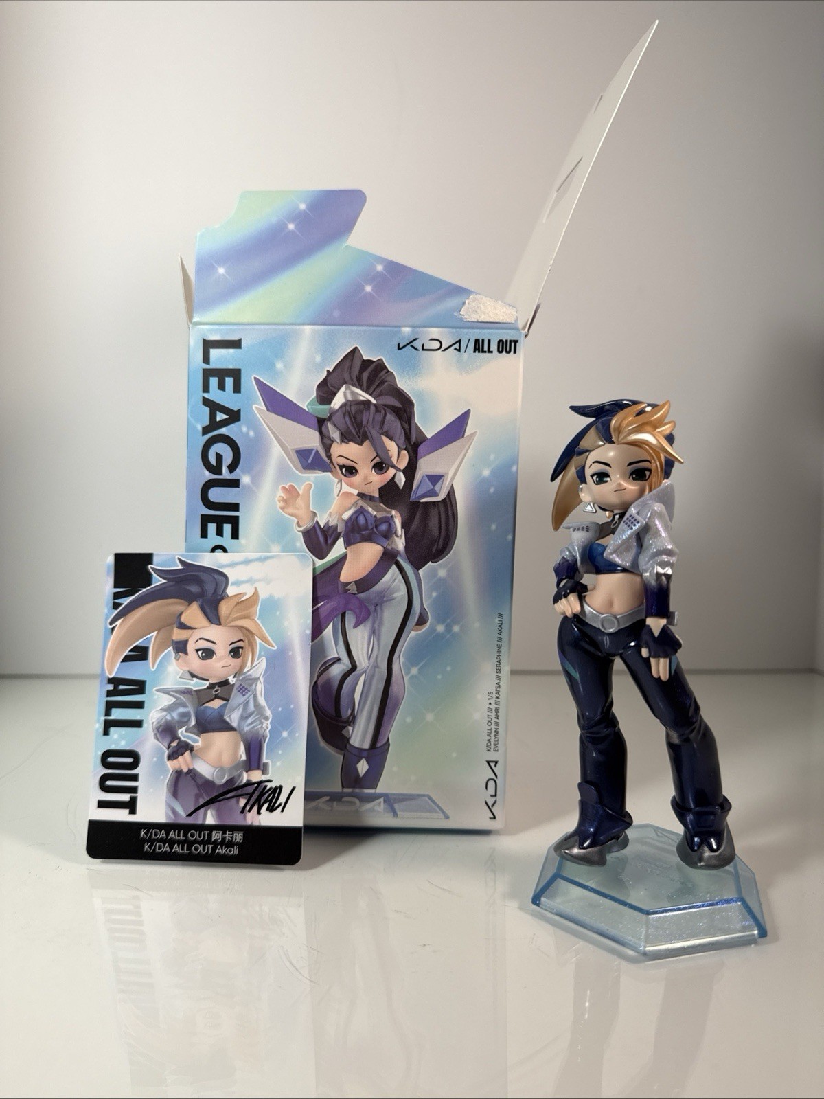 POP MART x League Of Legends – K/DA ALL OUT Series: Akali Figure