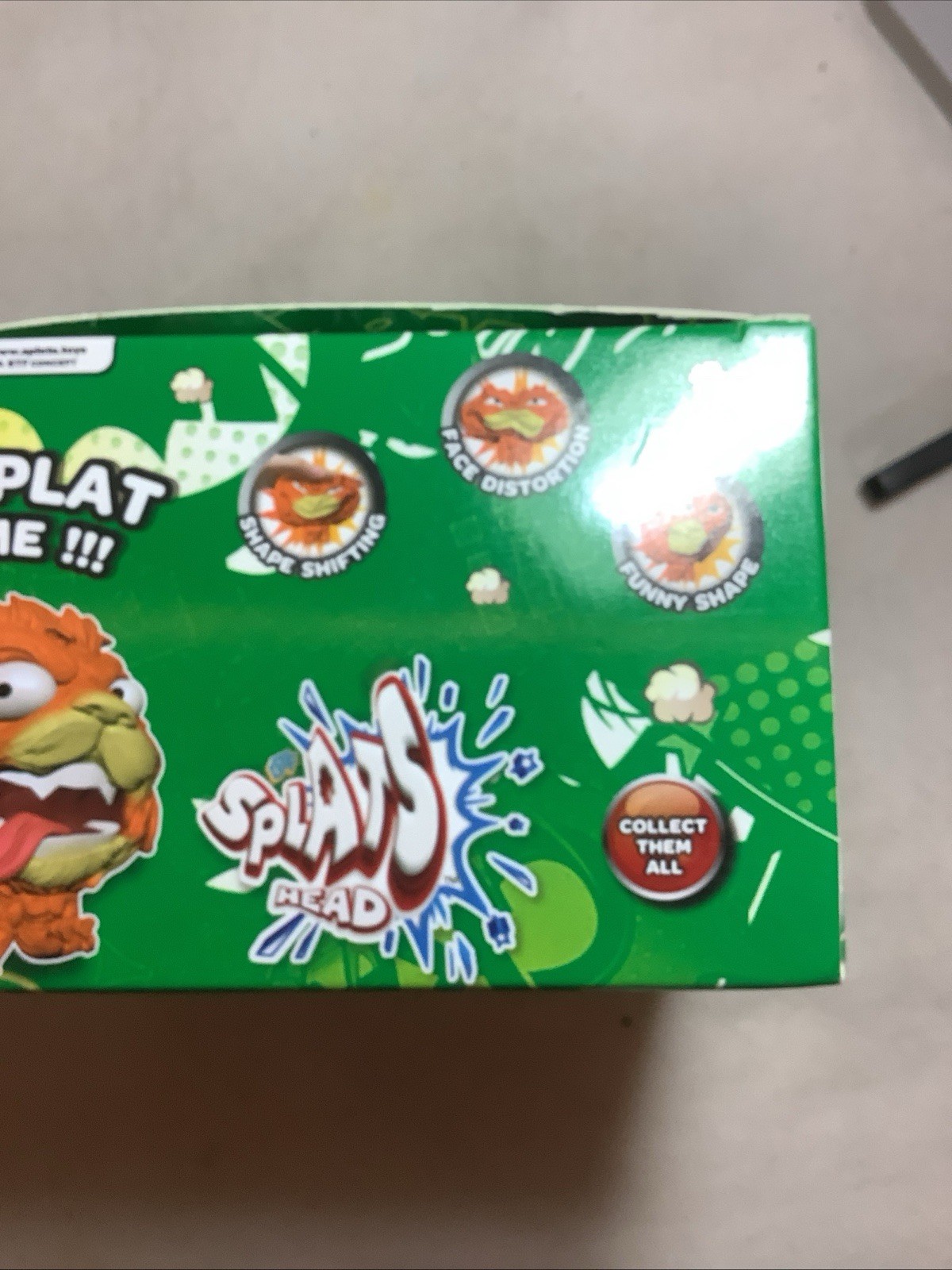 Zoo Series Loff Lion Stress Ball Orange Splats Head New In Box