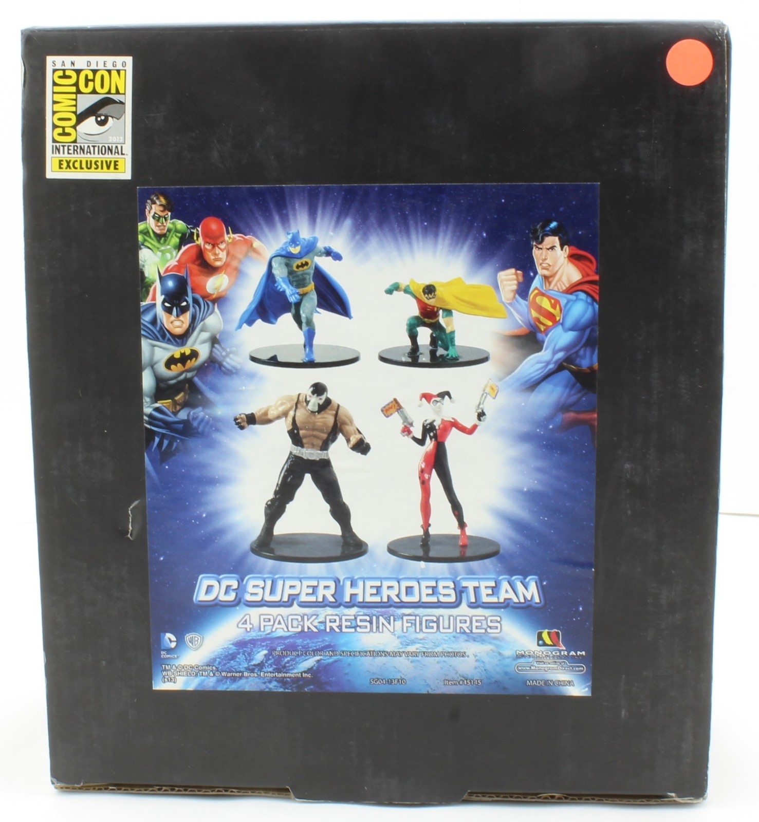 Monogram – DC Super Heroes Team 4 Pack Resin Figures San Diego Comic Con – 2013