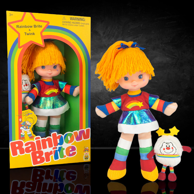 Rainbow Brite and Twink 9-Inch Collectible Doll Limited Edition Anniversary