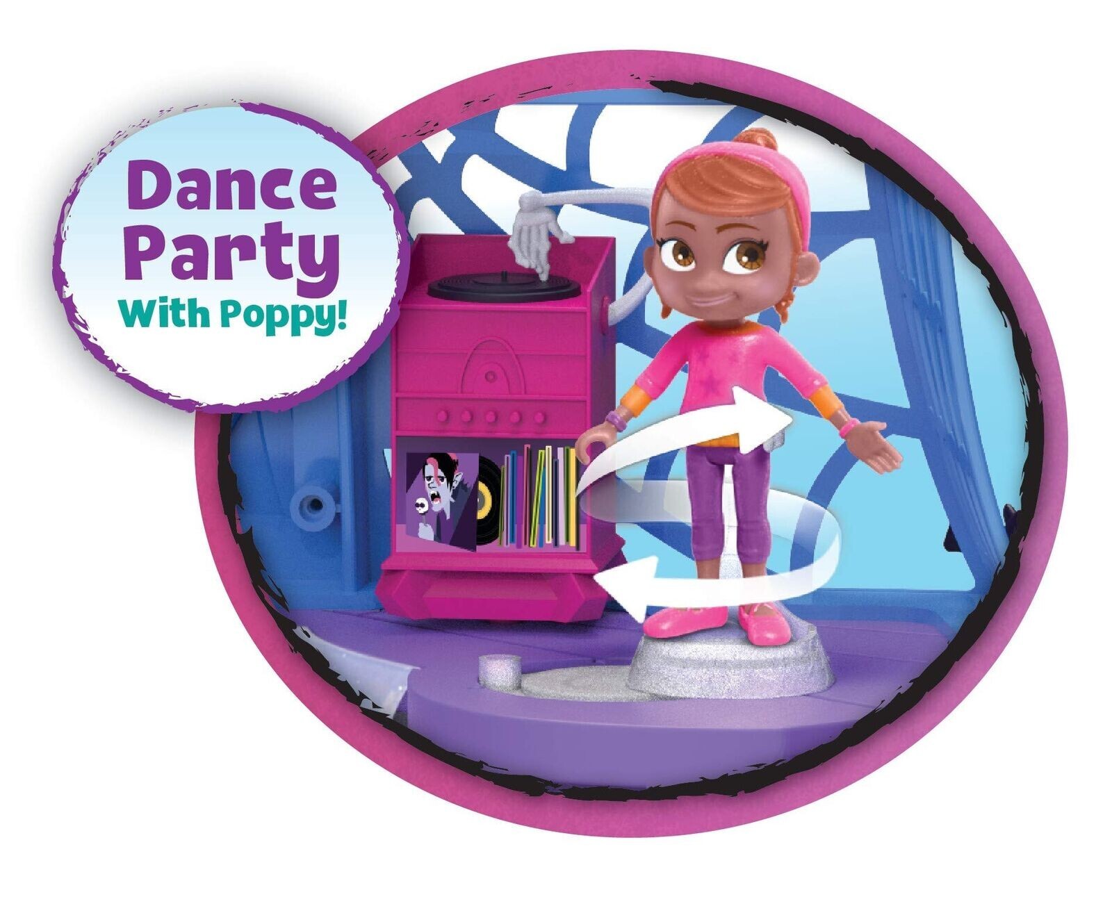 Disney Junior Vampirina Scare B & B House Dollhouse Figurines Mansion Castle