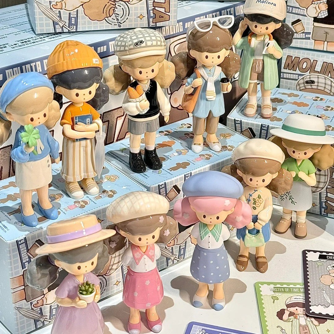 F.UN Molinta Spring City Wandering Series Blind Box Confirmed Figure Toys Gift