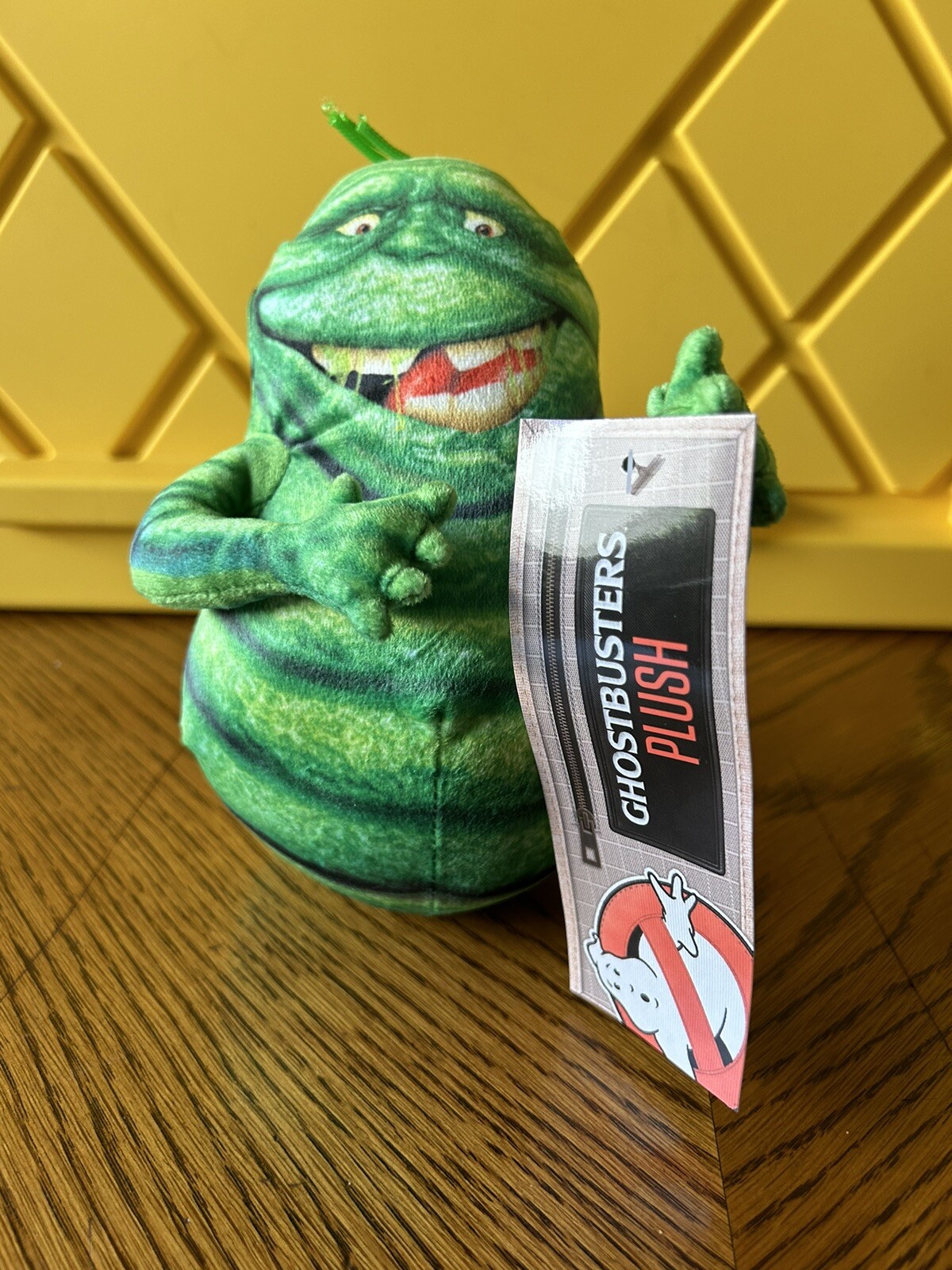 GHOSTBUSTERS Slimer The Green Ghost Sitting Plush Doll Figure / 2023 / BRAND NEW