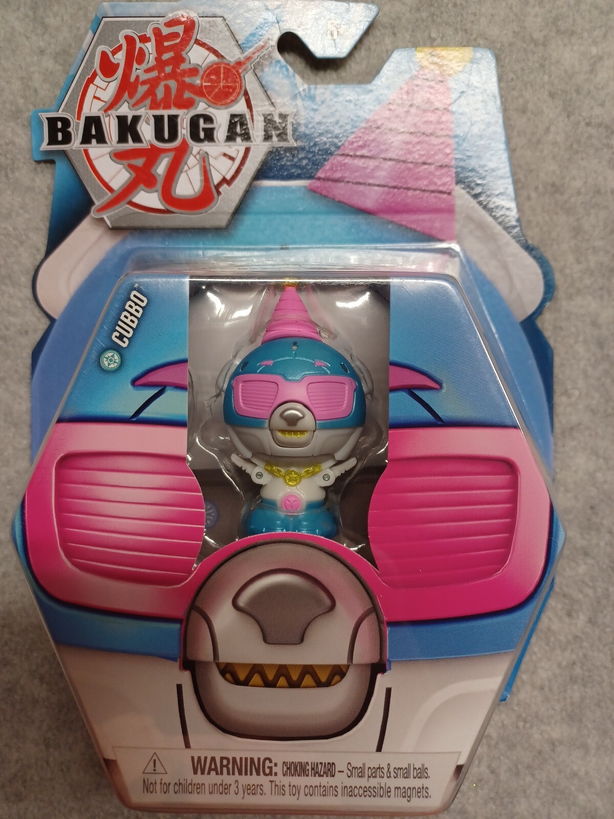 BAKUGAN 2021 Haos Cosplay Party Cubbo 2″ Core Figure and Trading Cards NEW