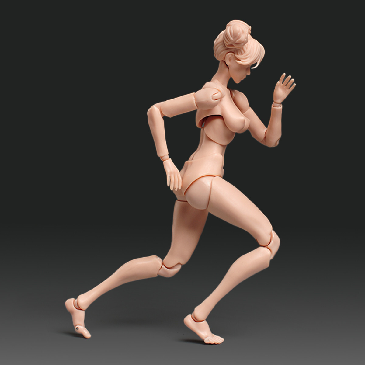 US Romankey 1/12 Flexible Joint Pale Girl Figure Body &Head Female Doll
