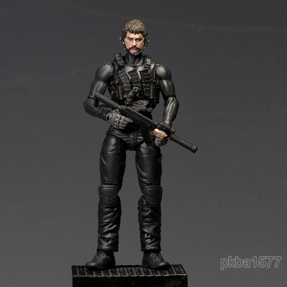 1 Set Premium 1/18 Scale 3.75″ Soldier Chris Aciton Figure