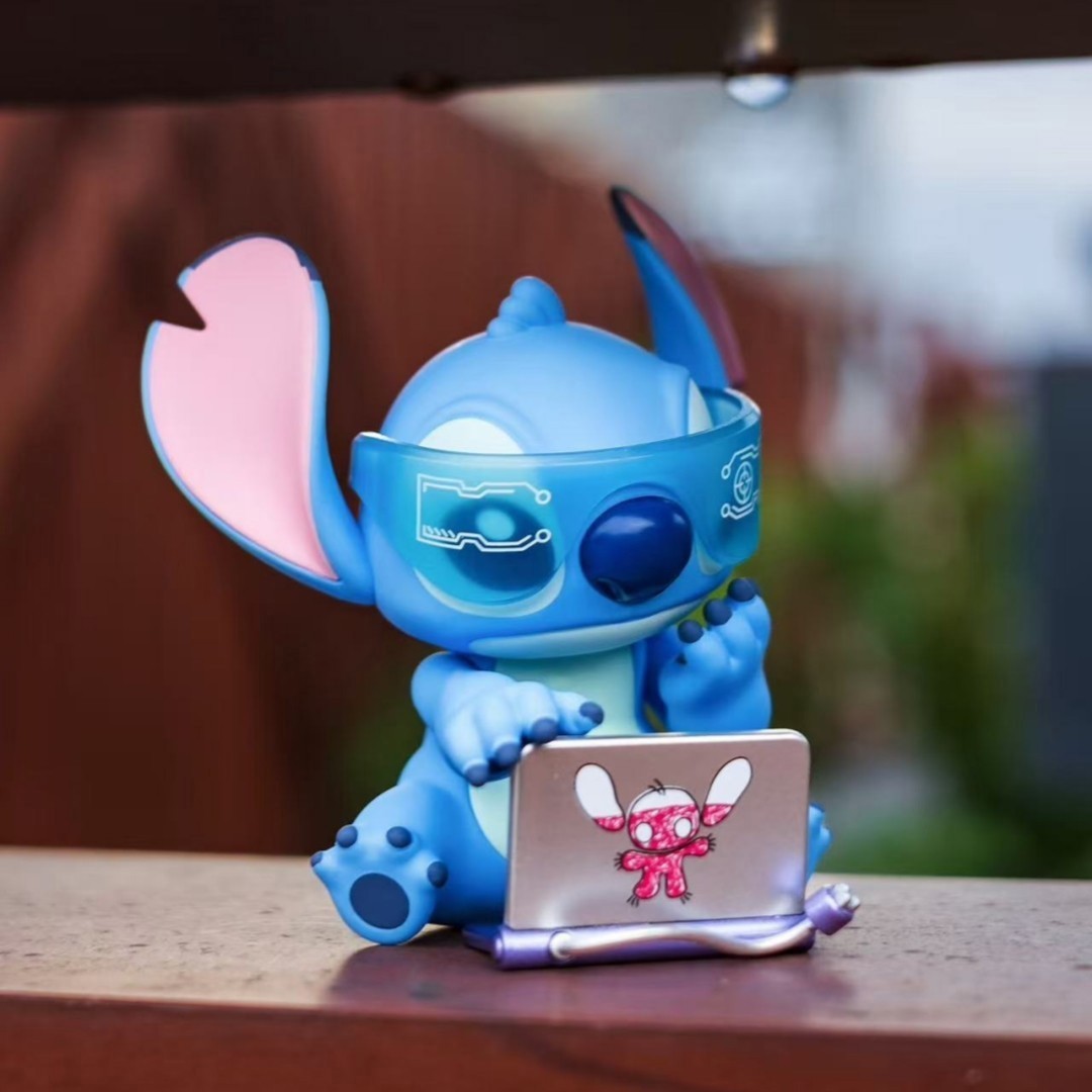 TOPTOY Disney Stitch City Adventure Confirmed Blind Box Figure Toys Gift