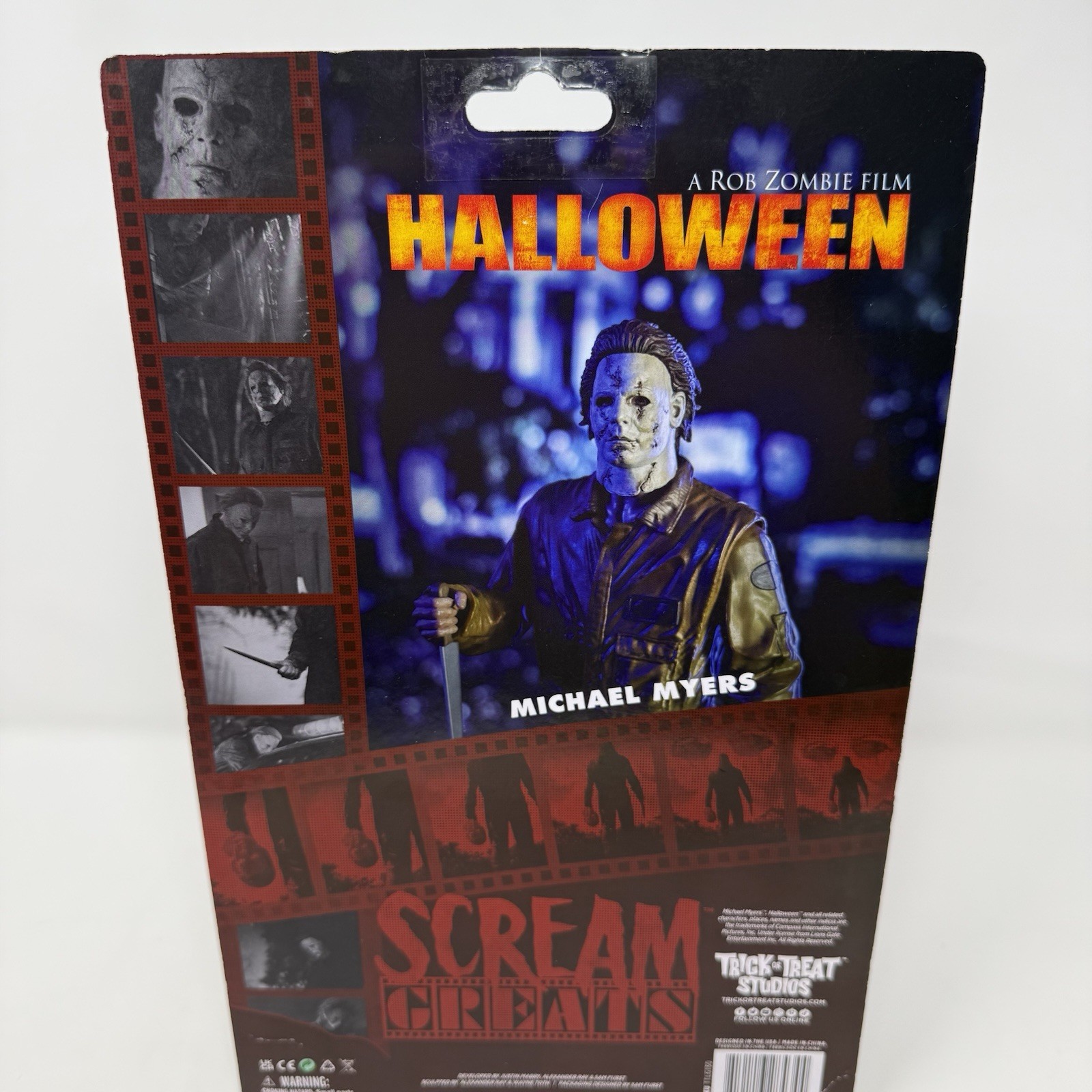 Halloween Rob Zombie 2007 Michael Myers Scream Greats 8 inch Action Figure Trick