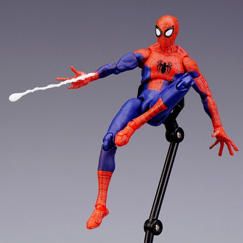 Spider-Man: Into the Spider-Verse Action Figure Toys Peter B. Parker Miles Model