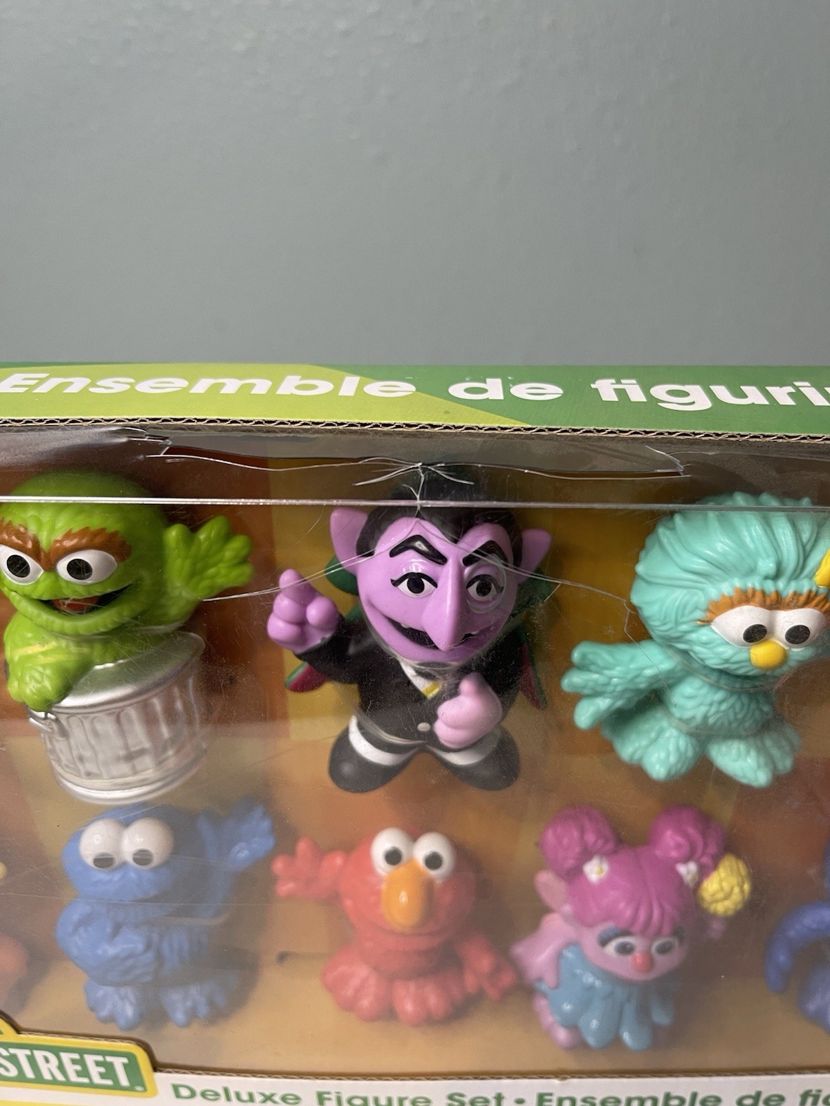 NEW Playskool Sesame Street DELUXE 11 FIGURE SET – Count, Grover, Elmo, Oscar ++