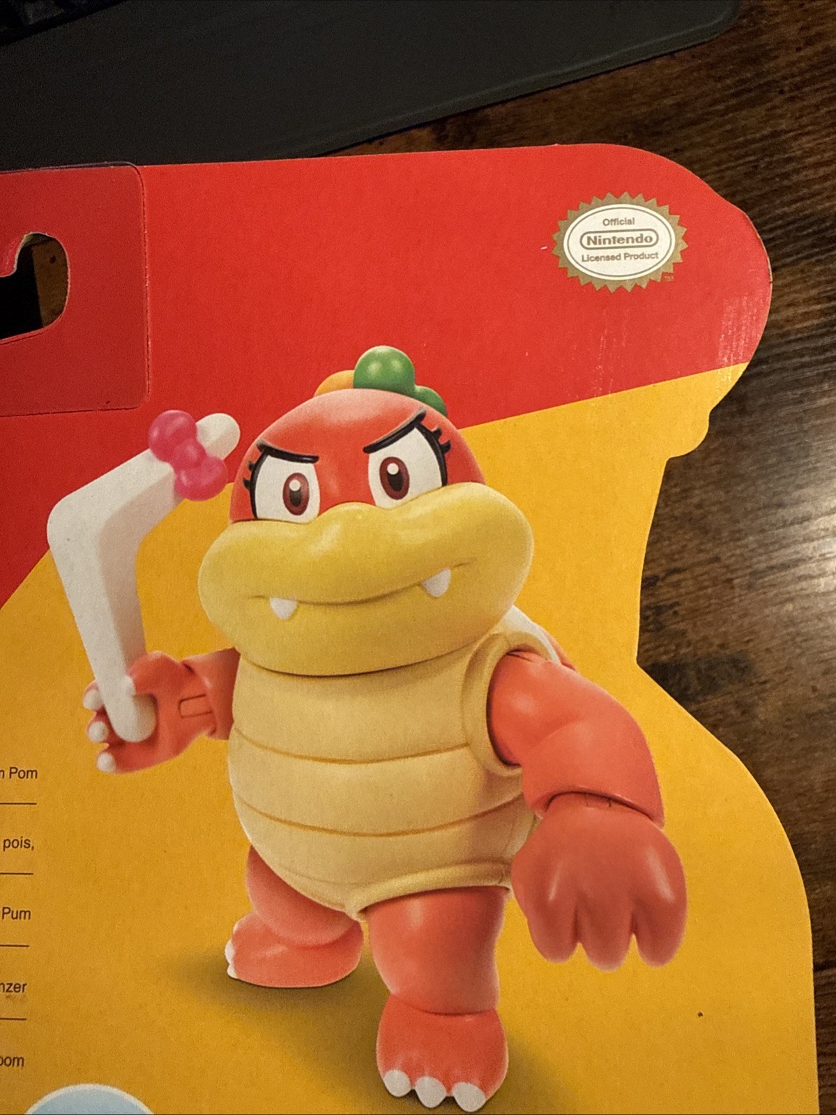 Jakks Pacific Nintendo Super Mario POM POM w/ Boomerang 4 Inch Action Figure MOC
