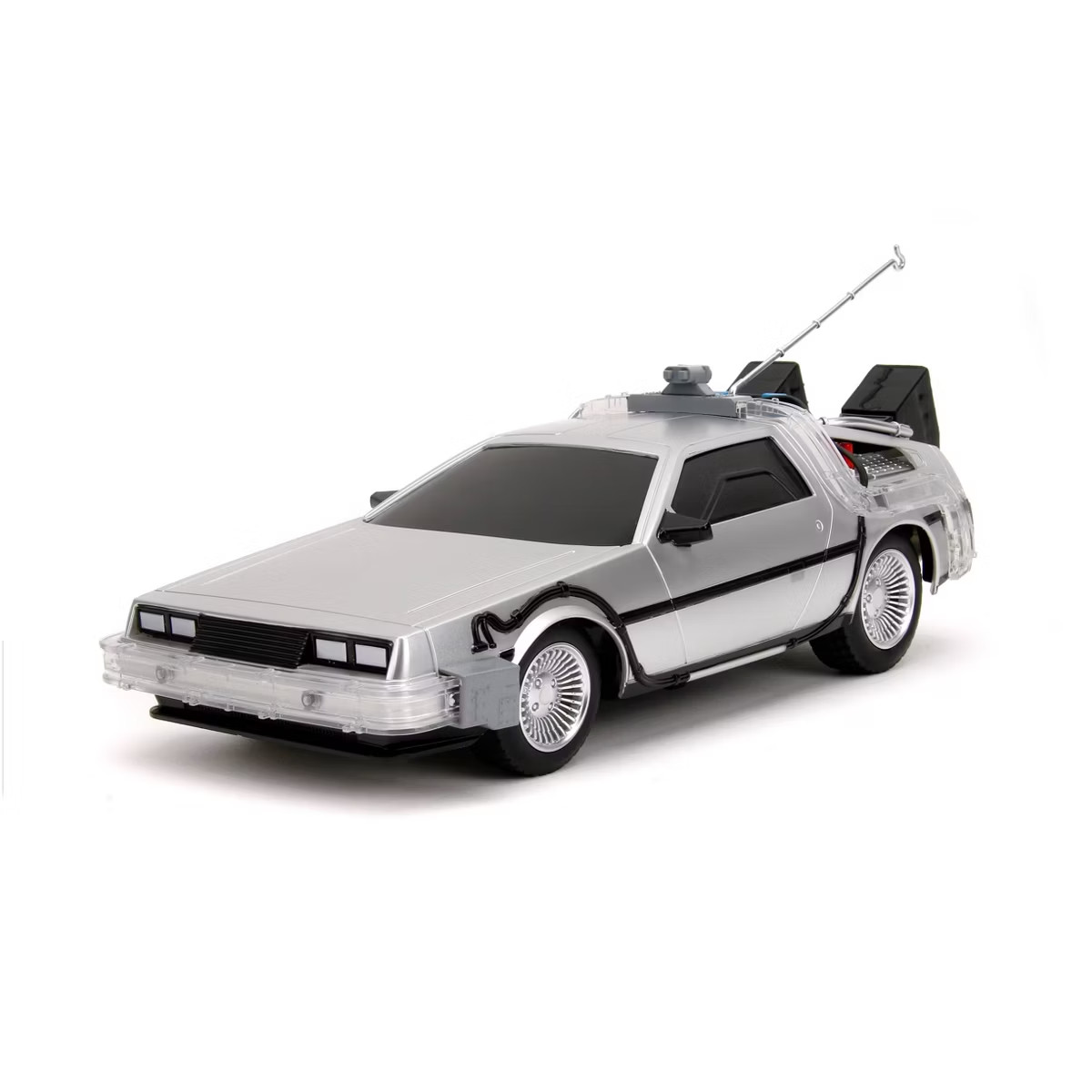 Hollywood Rides: Back to the Future DeLorean Time Machine RC (R/C) 1:16 Car ?