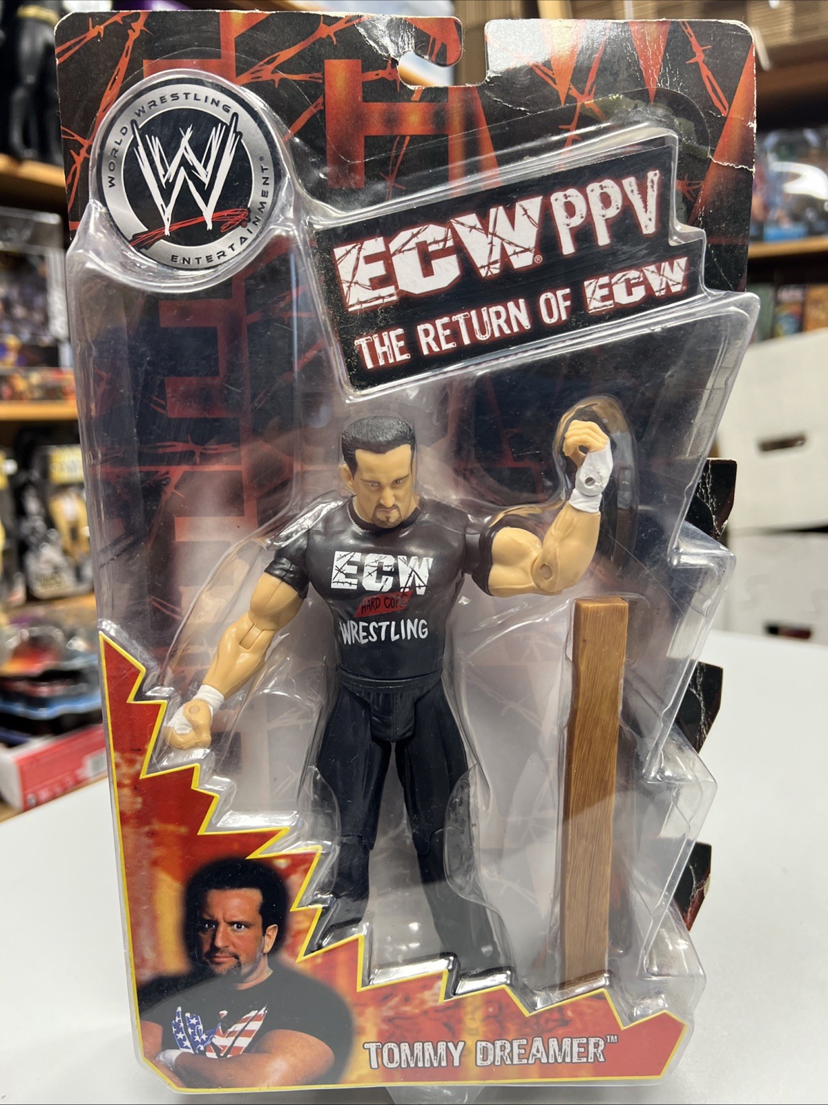 Tommy Dreamer WWE Jakks Return Of ECW PPV Series Action Figure New Wrestling