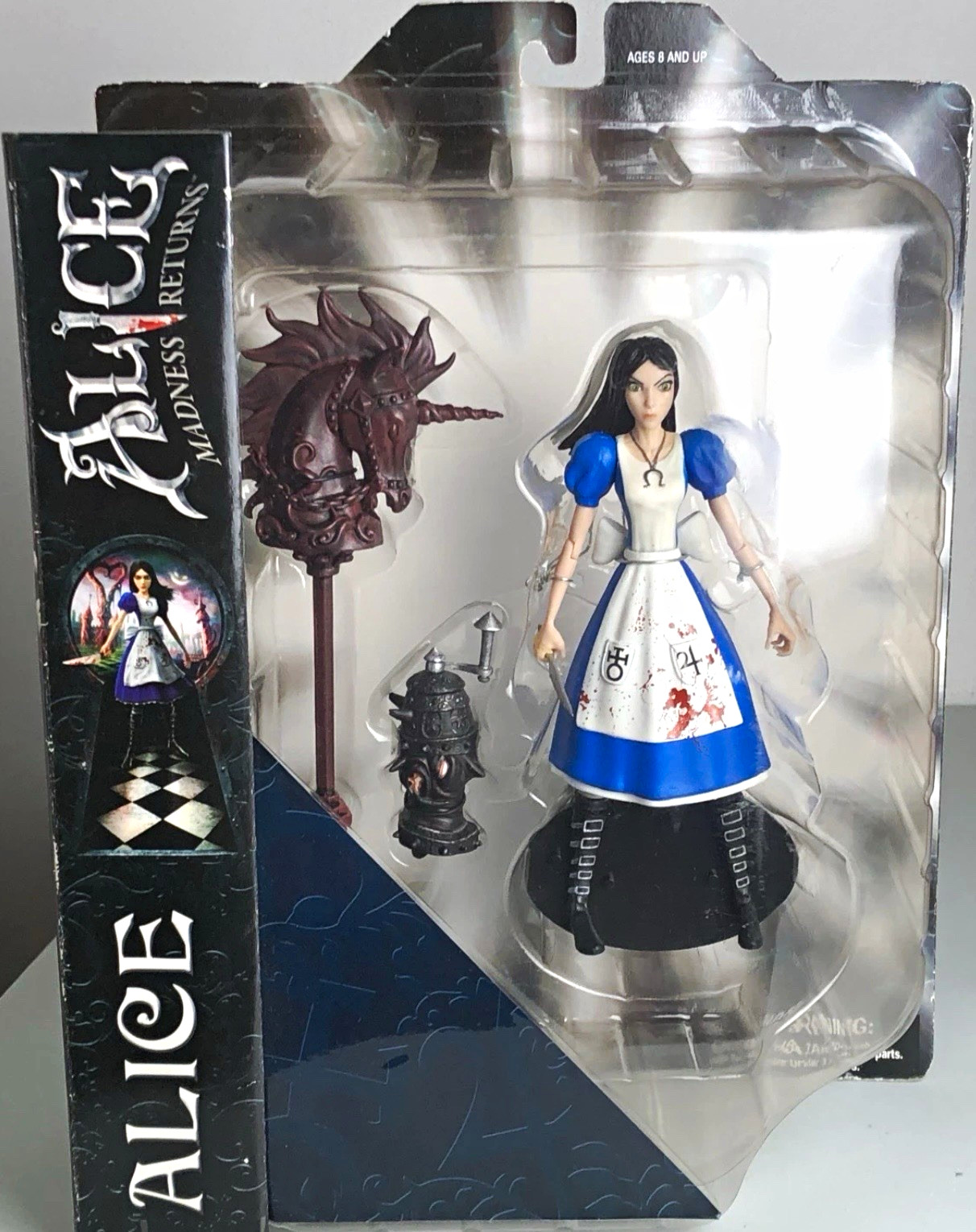 NECA Alice: Madness Returns Alice Action Figure Boxed w/ Hobby Horse Set