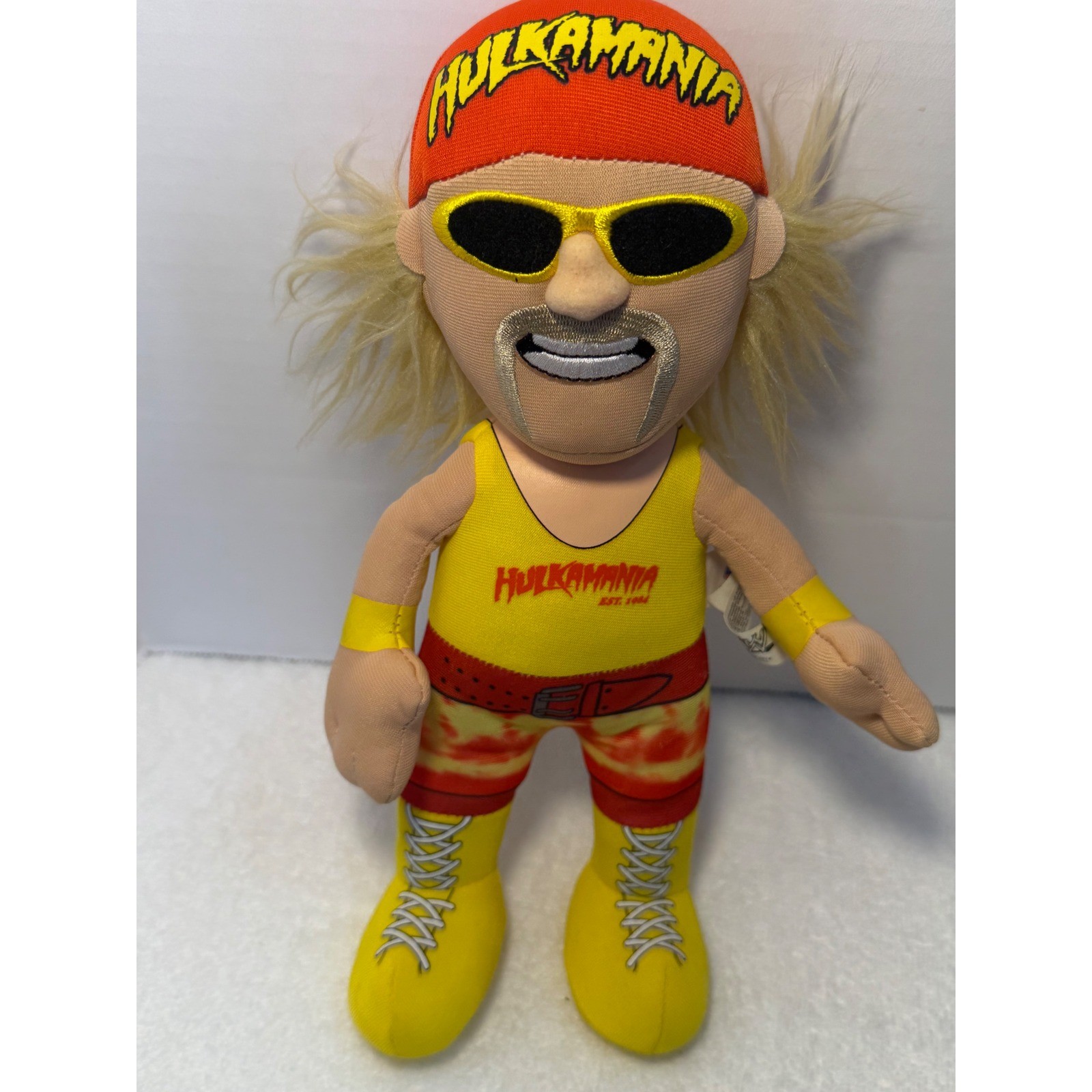 WWE Bleacher Creatures Hulk Hogan & Macho Man Randy Savage 10″ Plush Figure Set