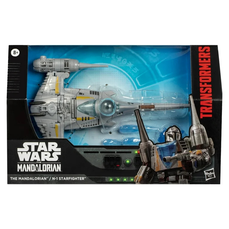 Transformers Star Wars Collaborative The Mandalorian/ N-1 Starfighter, Hasbro