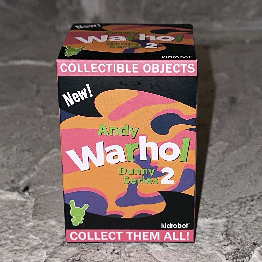New 2017 Andy Warhol x Kidrobot Dunny Series 2 Collectible Figure Blind Box Art