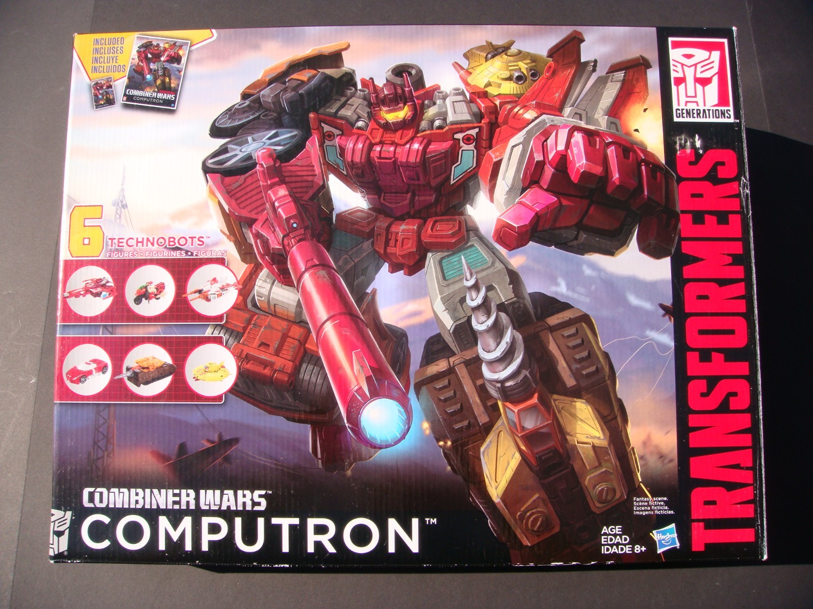 2015 OPENED 100% COMPLETE TRANSFORMERS COMBINER WARS COMPUTRON