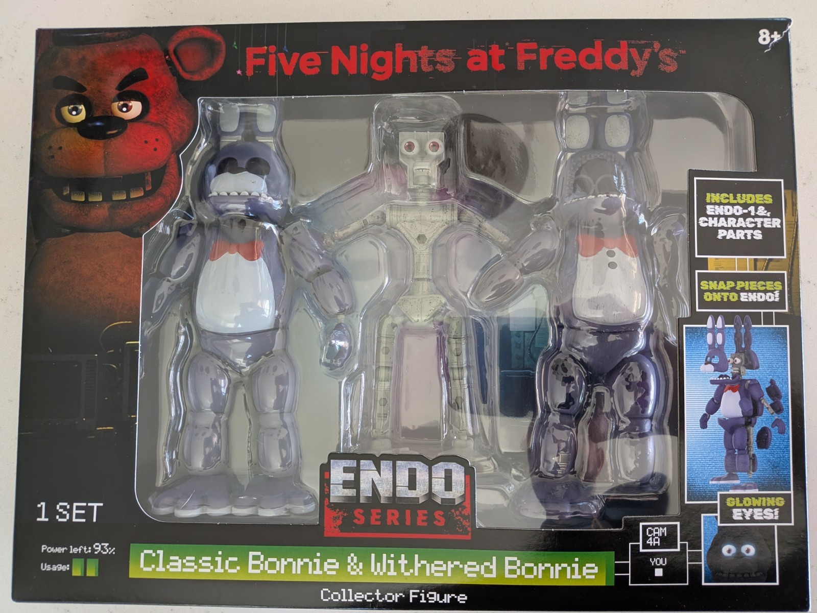Five Nights at Freddys Endo Series Classic Bonnie Withered FNAF Jazwares