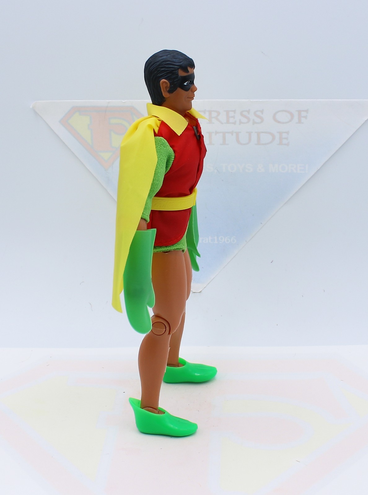 Mego Robin Vintage 8″ Type 2 Action Figure WGSH Complete ~100% Original ~MINTY