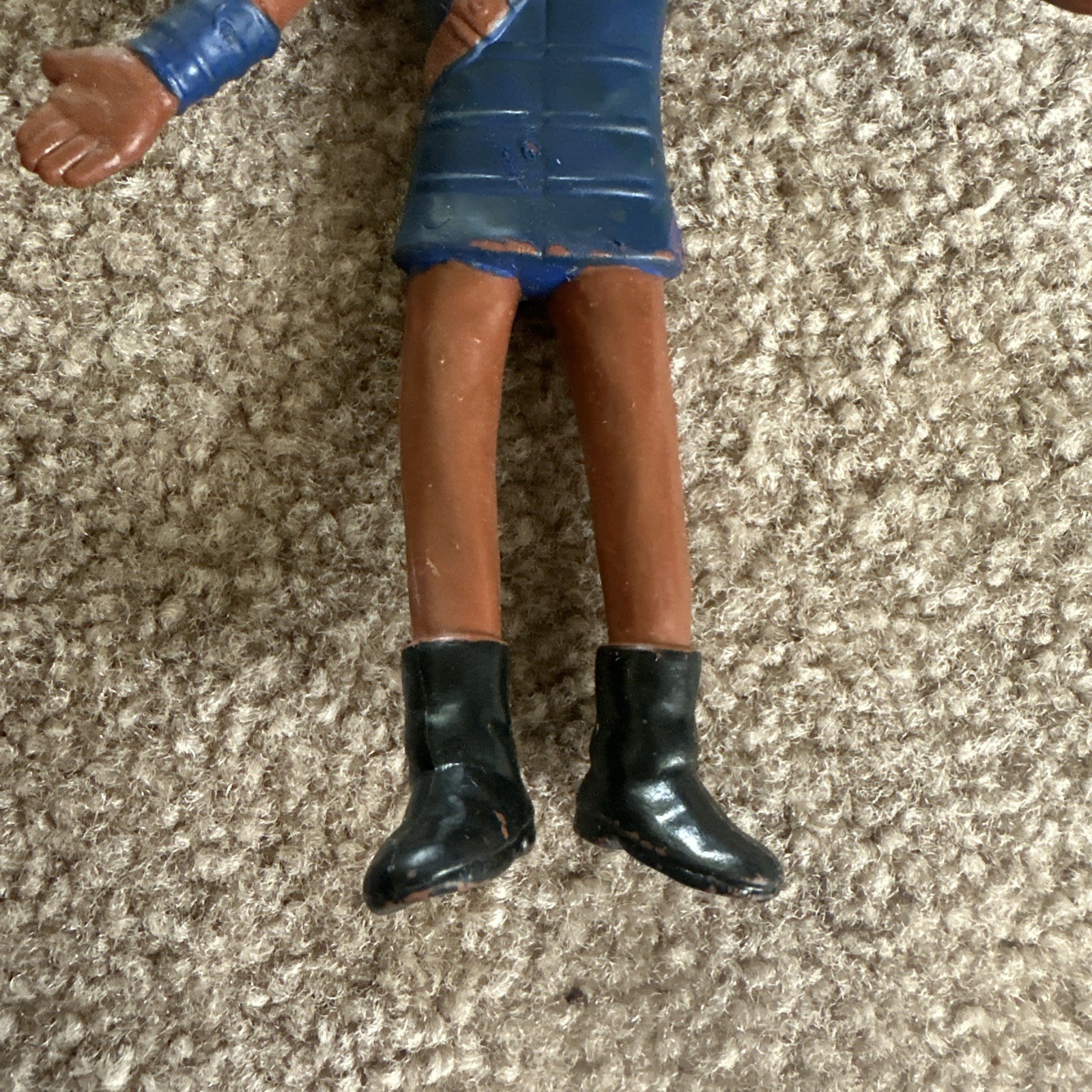 Vintage 1967 MEGO Planet Of The Apes Soldier Ape Bend N Flex Action Figure Bendy