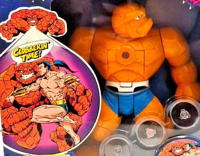 Vintage 1995 Marvel Comics Projectors Fantastic Four The Thing Figure Toy Biz