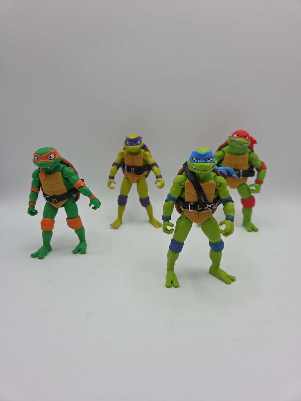 Teenage Mutant Ninja Turtles Mutant Mayhem Lot Set of 4 TMNT Playmates Toys 2023