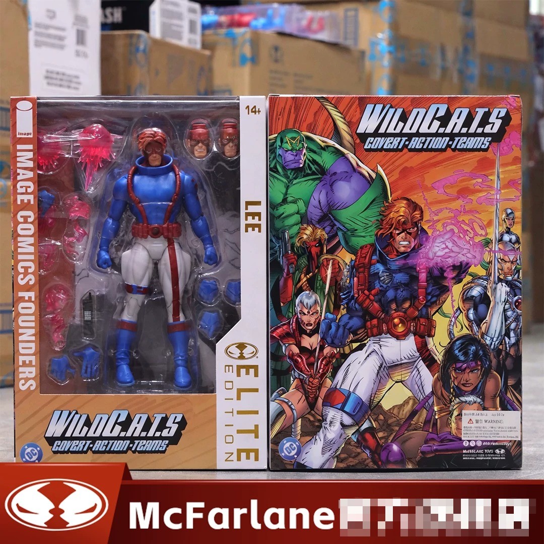 McFarlane Comics Founders Elite Edition WildC.A.T.S Spartan 1/10 Action Figure