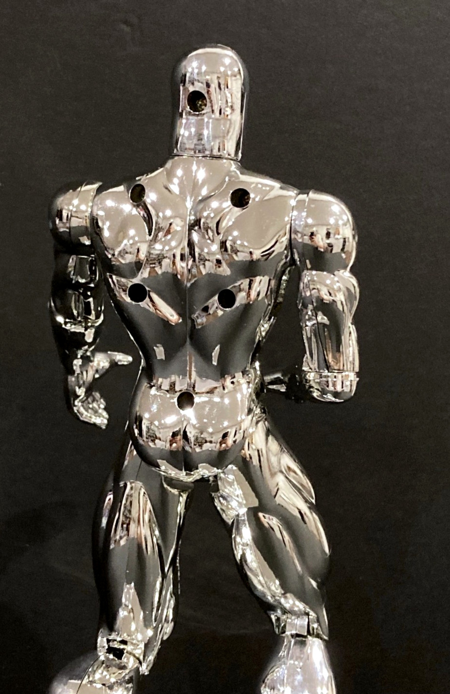 1994 Toy Biz Marvel Fantastic Four Deluxe 10″ Silver Surfer Action Figure