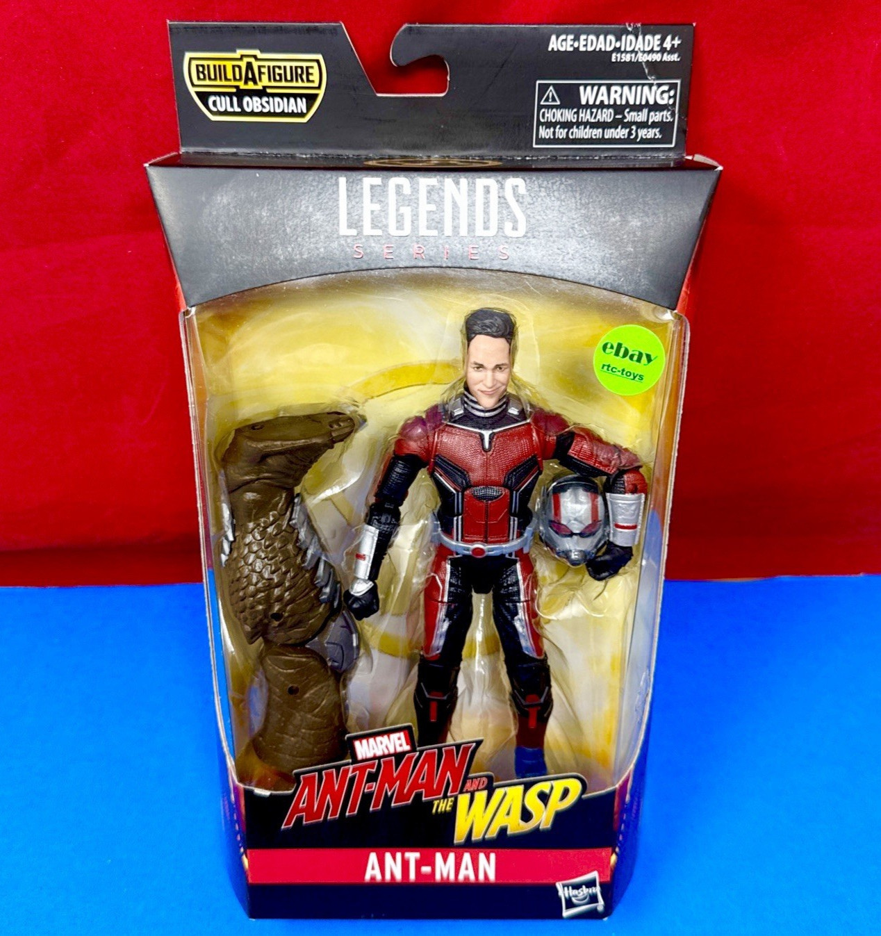 Marvel Legends Ant-Man & The Wasp Series 6″ Cull Obsidian BAF Figure NEW 2017