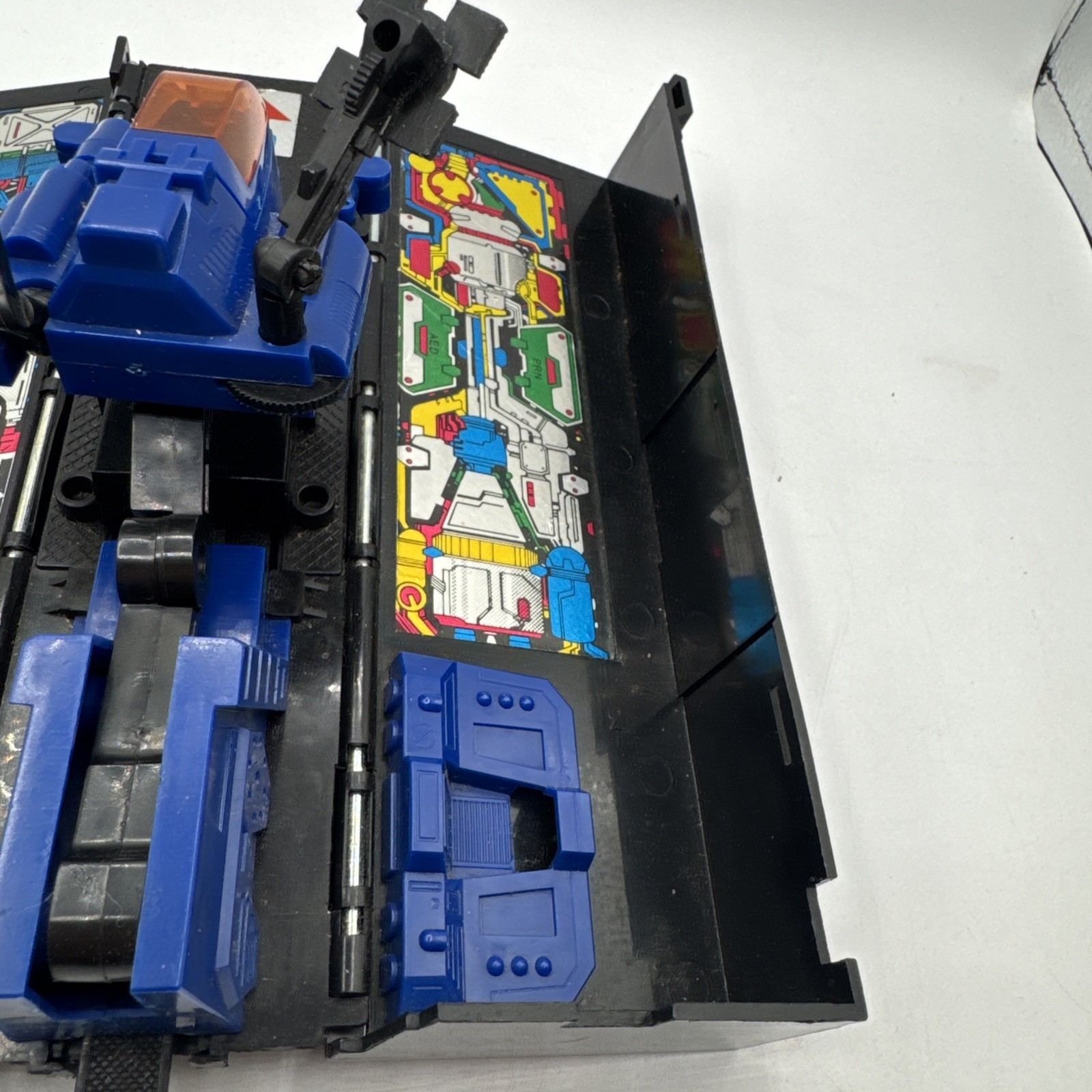 Transformers Optimus Prime TRAILER ONLY Hasbro G2 1992 – Black – Parts Only