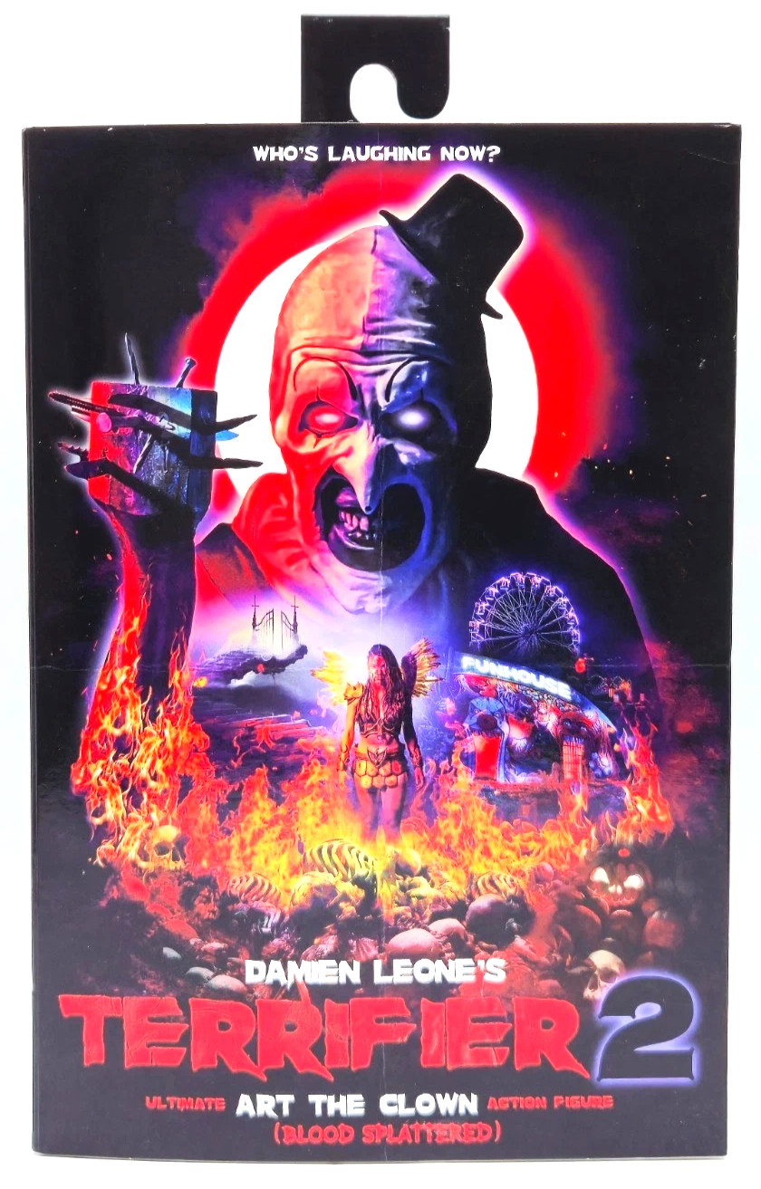ULTIMATE ART THE CLOWN (Blood Splattered) Terrifier 2 7″ Figure Target Haulathon