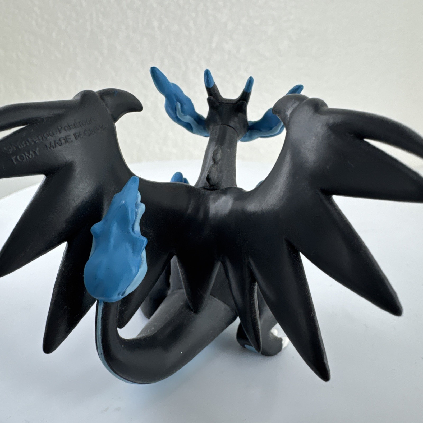 Vtg Nintendo Blue MEGA CHARIZARD X Pokemon TOMY 2.5″ Articulated Mini Figure